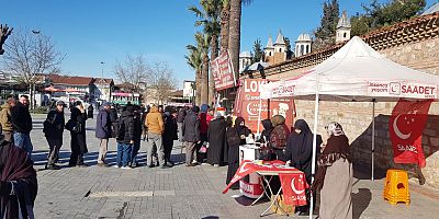 Saadet Partisi Şehit Emniyet Mensuplarını Dualarla Andı