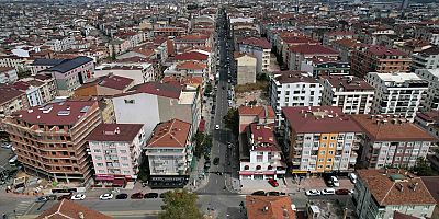 Şehit Numan Dede Caddesi yeni yüzüyle hizmette
