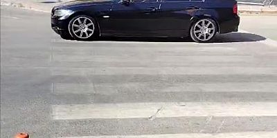 Yaya geçidi şeridi yok, ama caza var