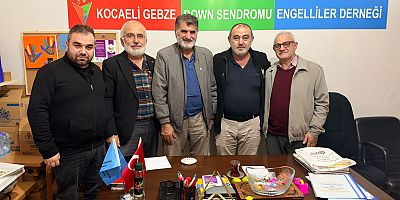 YENİDEN REFAH PARTİSİ GEBZE’DEN DOWN SENDROMU ENGELLİLER DERNEĞİ’NE ZİYARET