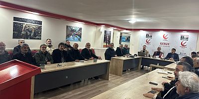 Yeniden Refah Partisi Gebze İlçe Haftalık Yönetim Kurulu toplantısı