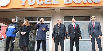 Yücel Boru Fen Lisesi’nde Bayrak Töreni