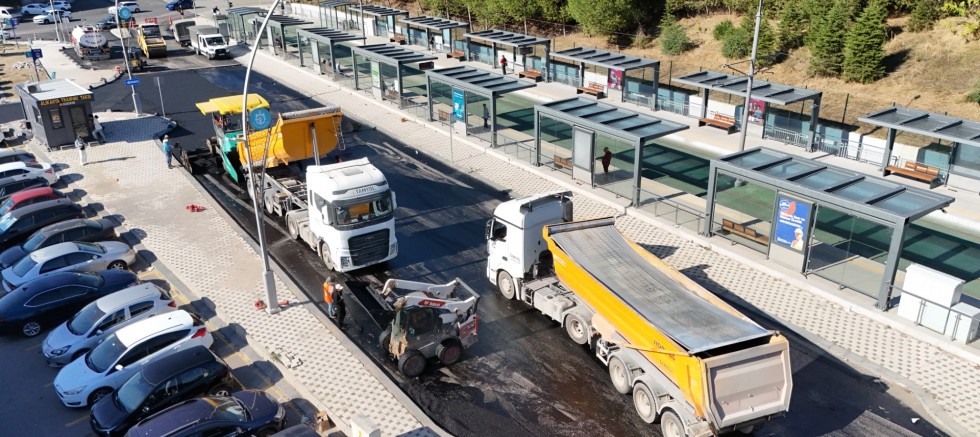 Tramvay güzergâhına Büyükşehir imzası