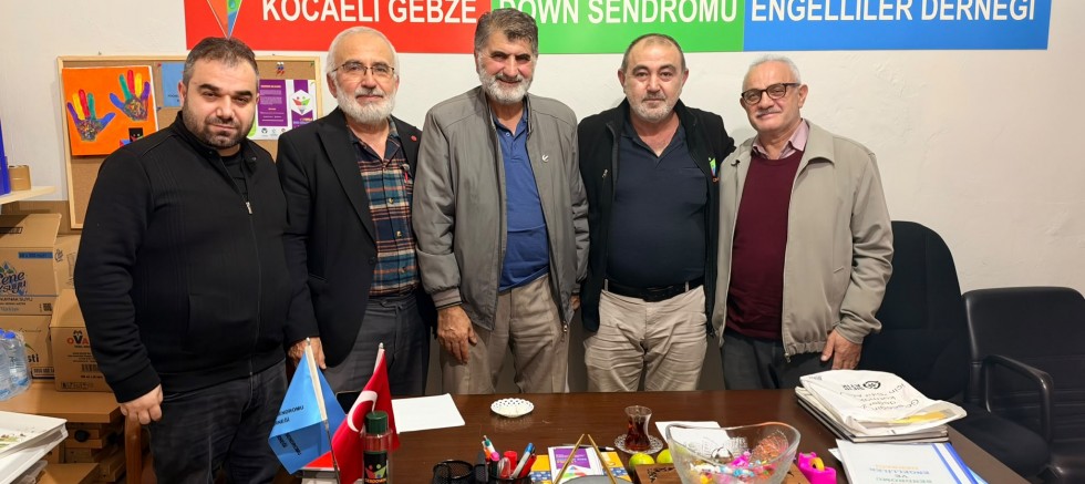 YENİDEN REFAH PARTİSİ GEBZE’DEN DOWN SENDROMU ENGELLİLER DERNEĞİ’NE ZİYARET